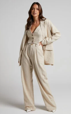 Showpo Larissa Blazer - Relaxed Single Breasted Blazer In Oatmeal 10 Showpo Larissa Blazer - Relaxed Single Breasted Blazer In Oatmeal -Showpo Women's Clothing Store Larissa Relaxed Single Breasted Blazer in Oatmeal 2528SO22080003022529