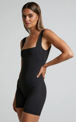 Showpo Layalina Bodysuit - Square Neck Jersey Bodysuit In Black 13 Showpo Layalina Bodysuit - Square Neck Jersey Bodysuit In Black -Showpo Women's Clothing Store Layalina Bodysuit in Jersey in Black 7