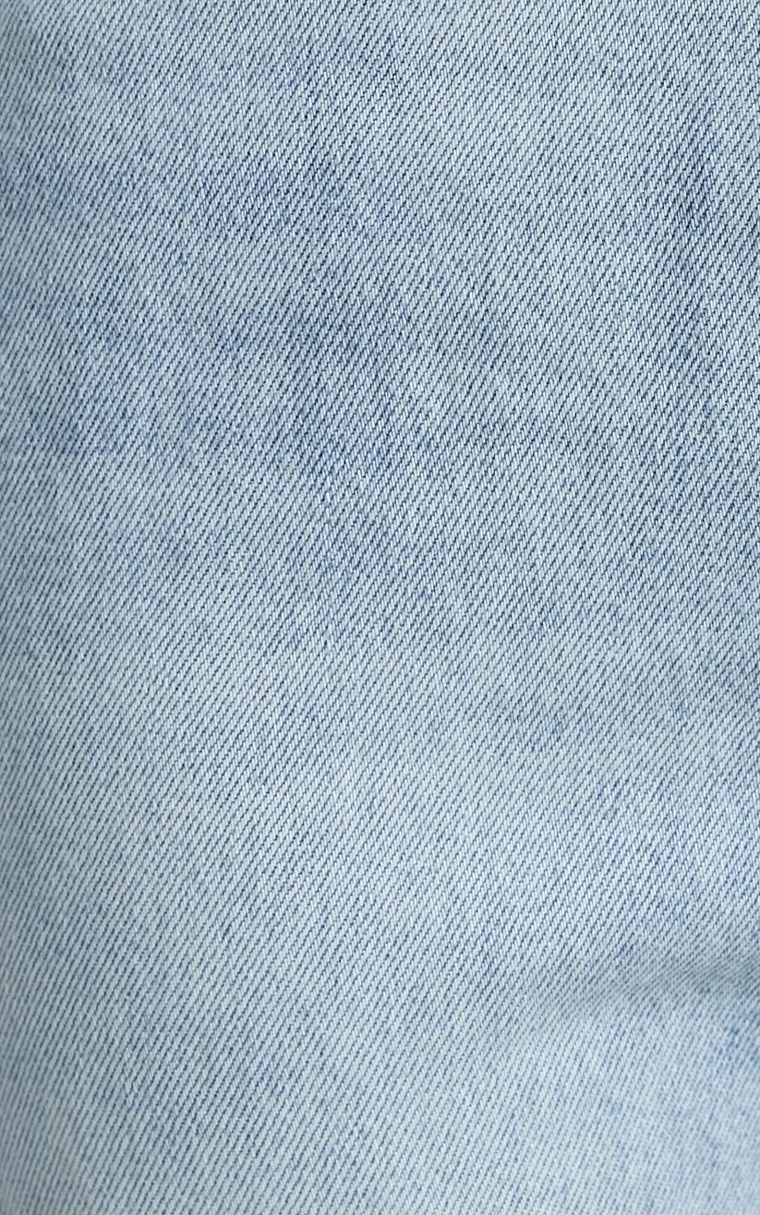 Showpo Layla High Waisted Recycled Cotton Mom Jeans In Sunday Blue 9 Showpo Layla High Waisted Recycled Cotton Mom Jeans In Sunday Blue - Image 9