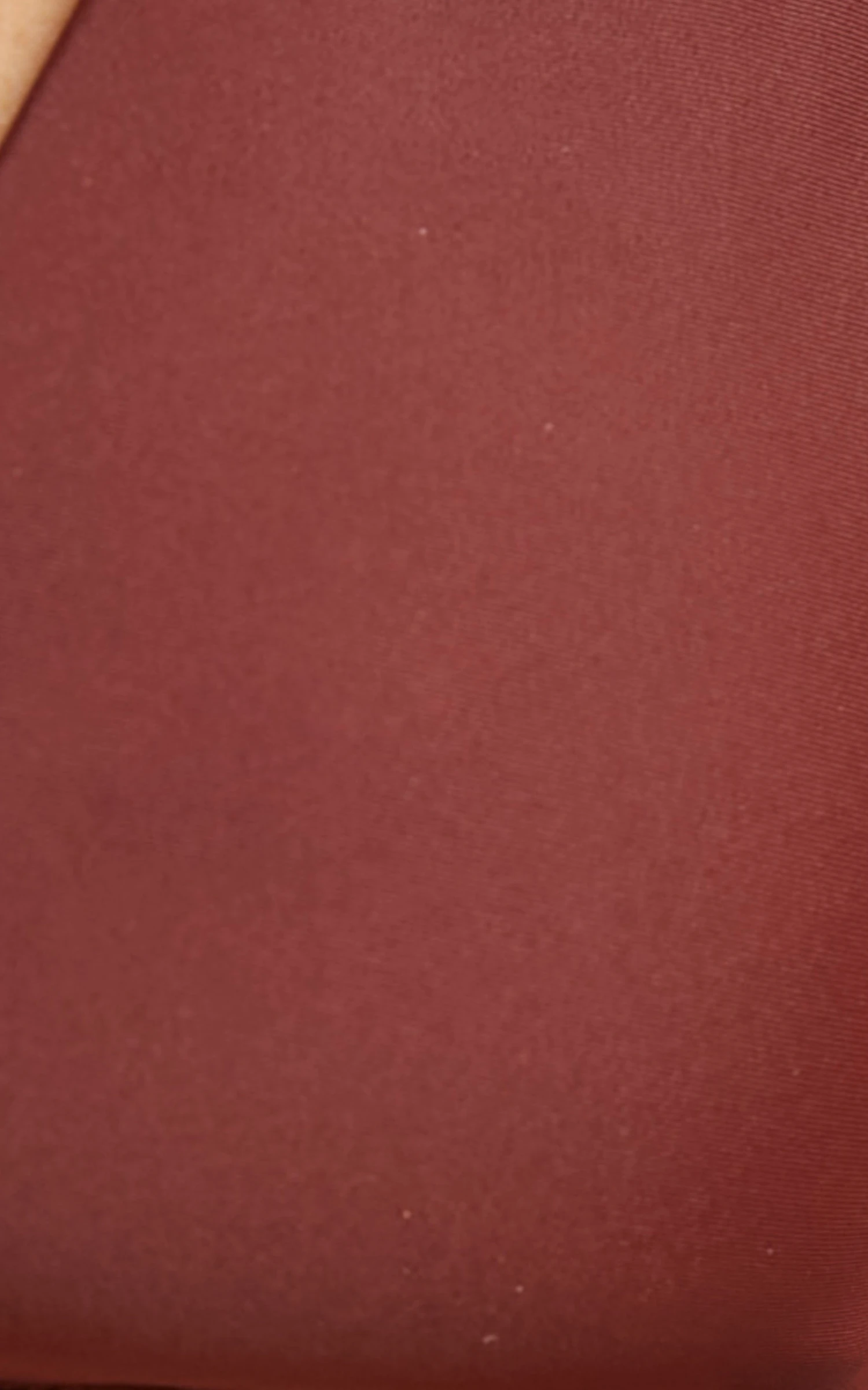 Showpo Lei Recycled Nylon Triangle Bikini Top In Chocolate 9 Showpo Lei Recycled Nylon Triangle Bikini Top In Chocolate - Image 9