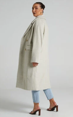 Showpo Libee Double Breasted Longline Coat In Oatmeal 14 Showpo Libee Double Breasted Longline Coat In Oatmeal -Showpo Women's Clothing Store Libee Coat in Oatmeal SO21060031 6