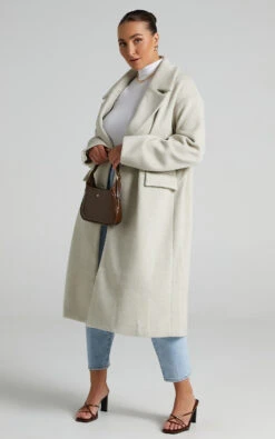 Showpo Libee Double Breasted Longline Coat In Oatmeal 12 Showpo Libee Double Breasted Longline Coat In Oatmeal -Showpo Women's Clothing Store Libee Coat in Oatmeal SO21060031 8
