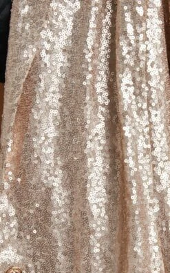 Showpo Looma Sequin Relaxed Fit Blazer In Champagne -Showpo Women's Clothing Store Looma Sequin relaxed Blazer in Gold 2528SO22060005012529 5