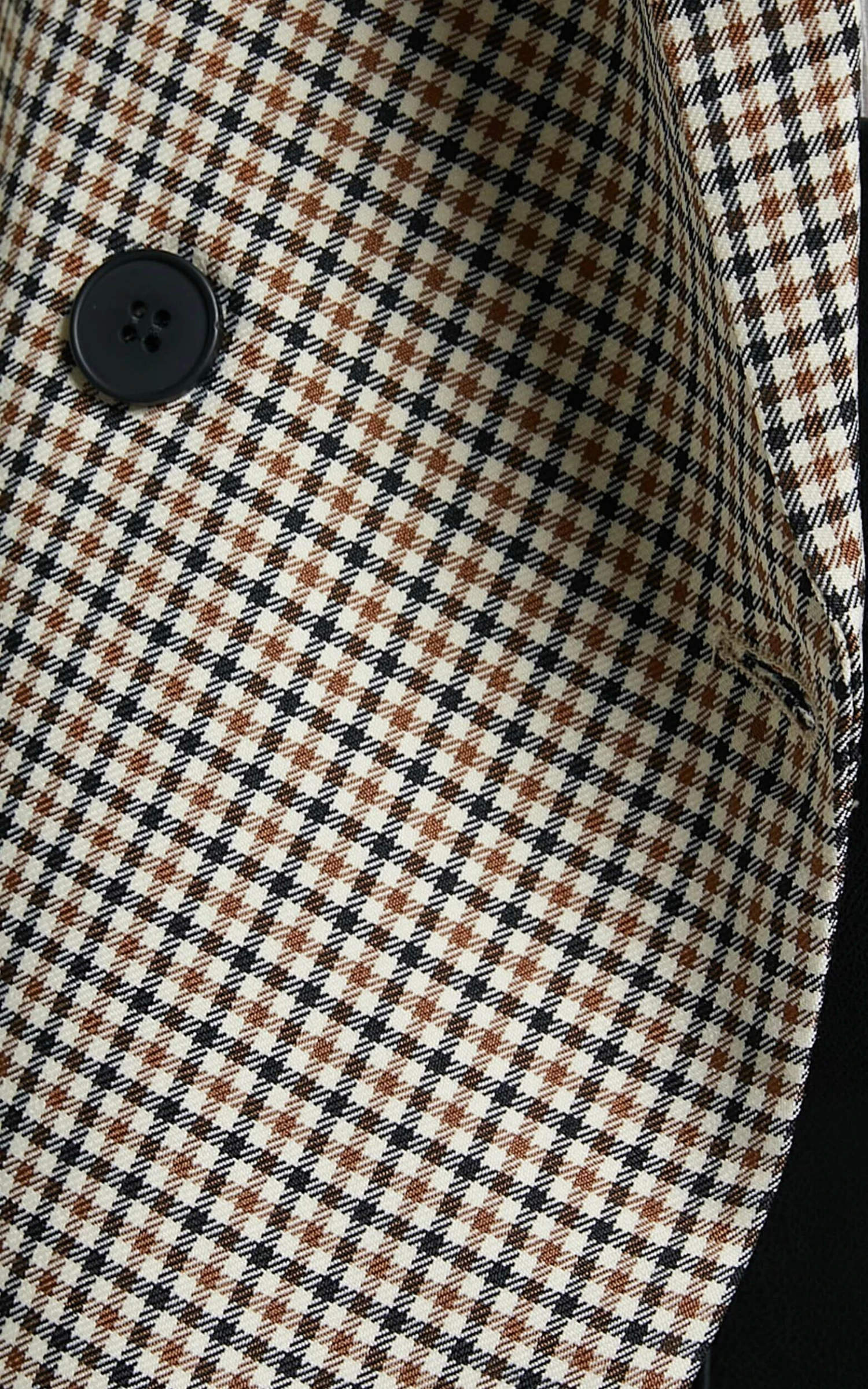 Showpo Lunah Check Oversized Double Breasted Blazer In Brown Check 9 Showpo Lunah Check Oversized Double Breasted Blazer In Brown Check - Image 9