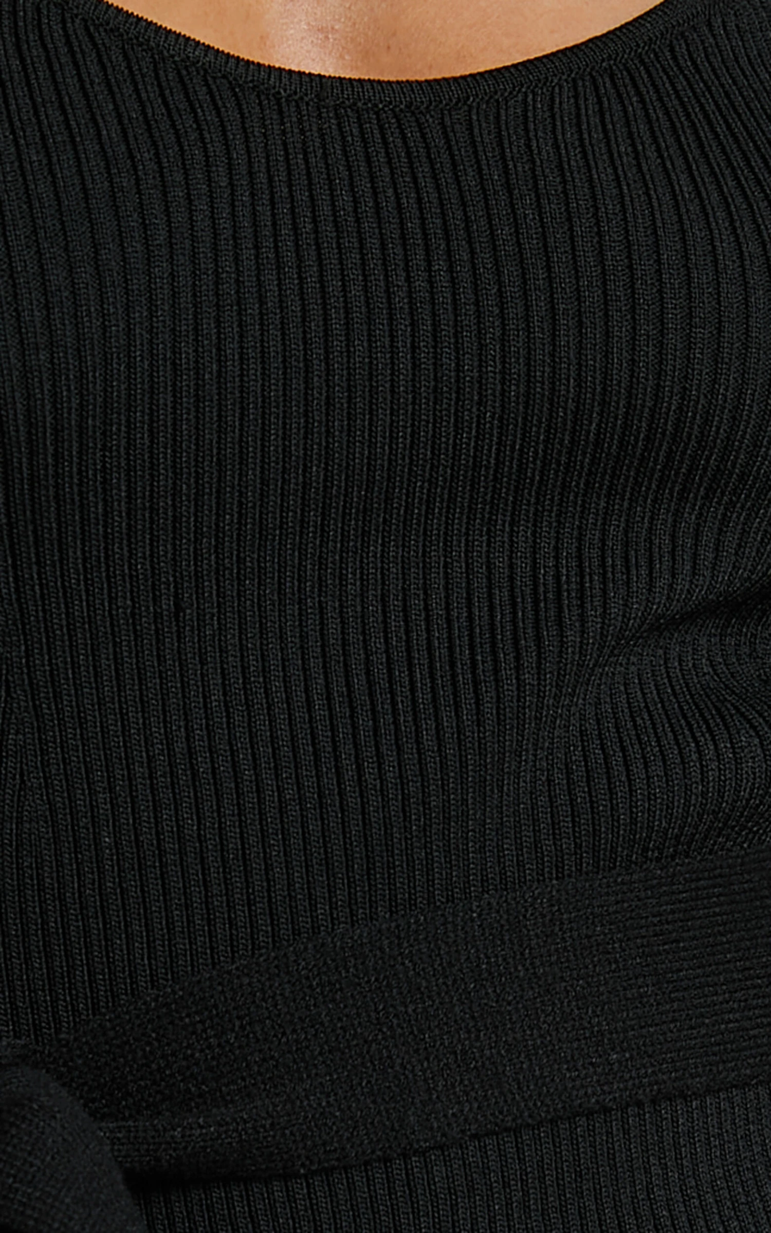 Showpo Lynna Long Sleeve Bodycon Mini Dress In Black 9 Showpo Lynna Long Sleeve Bodycon Mini Dress In Black - Image 9