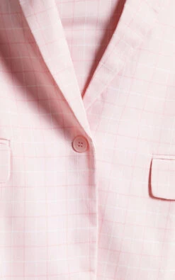 Showpo Maddiline Single Breasted Blazer In Pink Check 11 Showpo Maddiline Single Breasted Blazer In Pink Check -Showpo Women's Clothing Store MADDILINE Blazer in Check in Pink Check 2528SO22030009022529 5