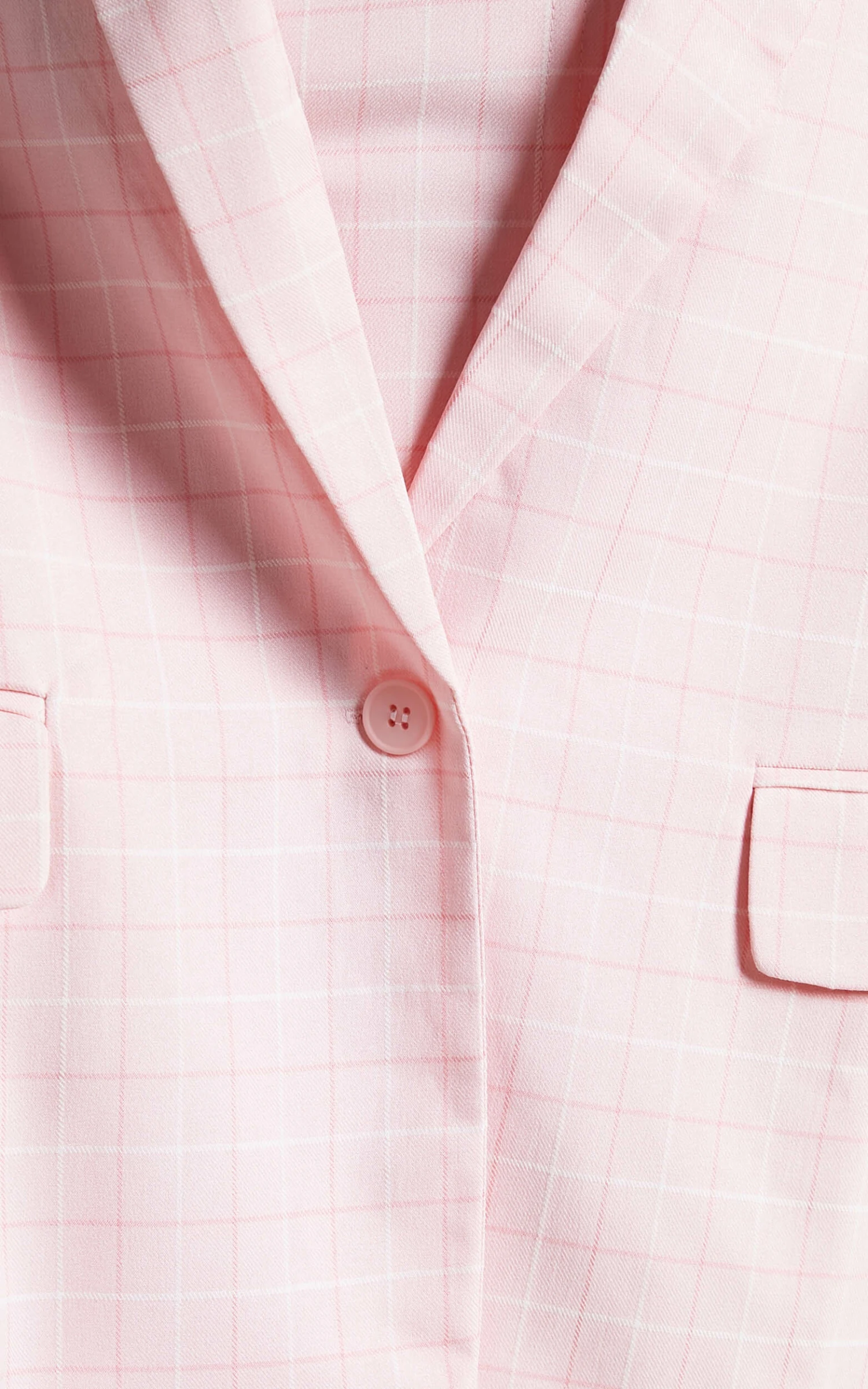 Showpo Maddiline Single Breasted Blazer In Pink Check 6 Showpo Maddiline Single Breasted Blazer In Pink Check - Image 6