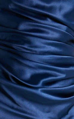 Showpo Malornan High Neck Ruched Maxi Dress In Navy 9 Showpo Malornan High Neck Ruched Maxi Dress In Navy -Showpo Women's Clothing Store MALORNAN HIGH NECK RUCHED MAXI DRESS IN NAVY 6