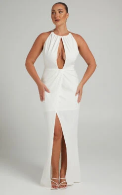 Showpo Banneth Open Front Formal Dress In White 13 Showpo Banneth Open Front Formal Dress In White -Showpo Women's Clothing Store MIKAYLA X LUCY X ANTHONY 01.11.2133577