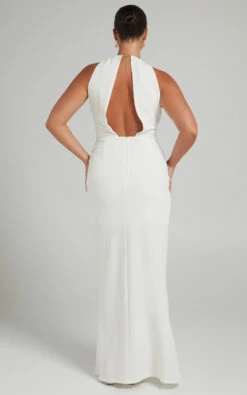 Showpo Banneth Open Front Formal Dress In White 16 Showpo Banneth Open Front Formal Dress In White -Showpo Women's Clothing Store MIKAYLA X LUCY X ANTHONY 01.11.2133587