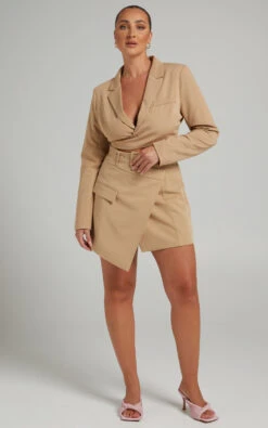Showpo Valeria Asymmetric Mini Skirt In Camel 11 Showpo Valeria Asymmetric Mini Skirt In Camel -Showpo Women's Clothing Store MIKAYLA X LUCY X ANTHONY 01.11.2134224