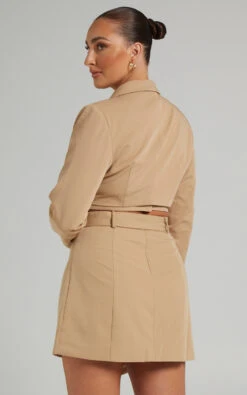 Showpo Valeria Asymmetric Mini Skirt In Camel 16 Showpo Valeria Asymmetric Mini Skirt In Camel -Showpo Women's Clothing Store MIKAYLA X LUCY X ANTHONY 01.11.2134236