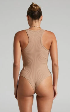Showpo Machoka Racer Back Bodysuit In Camel 14 Showpo Machoka Racer Back Bodysuit In Camel -Showpo Women's Clothing Store Machoka racer back bodysuit in Camel 2528ST22010029072529 2