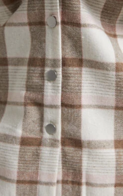 Showpo Maddyson Check Shacket In Brown Check -Showpo Women's Clothing Store Maddyson Check Shacket in Brown Check ST21050007 10