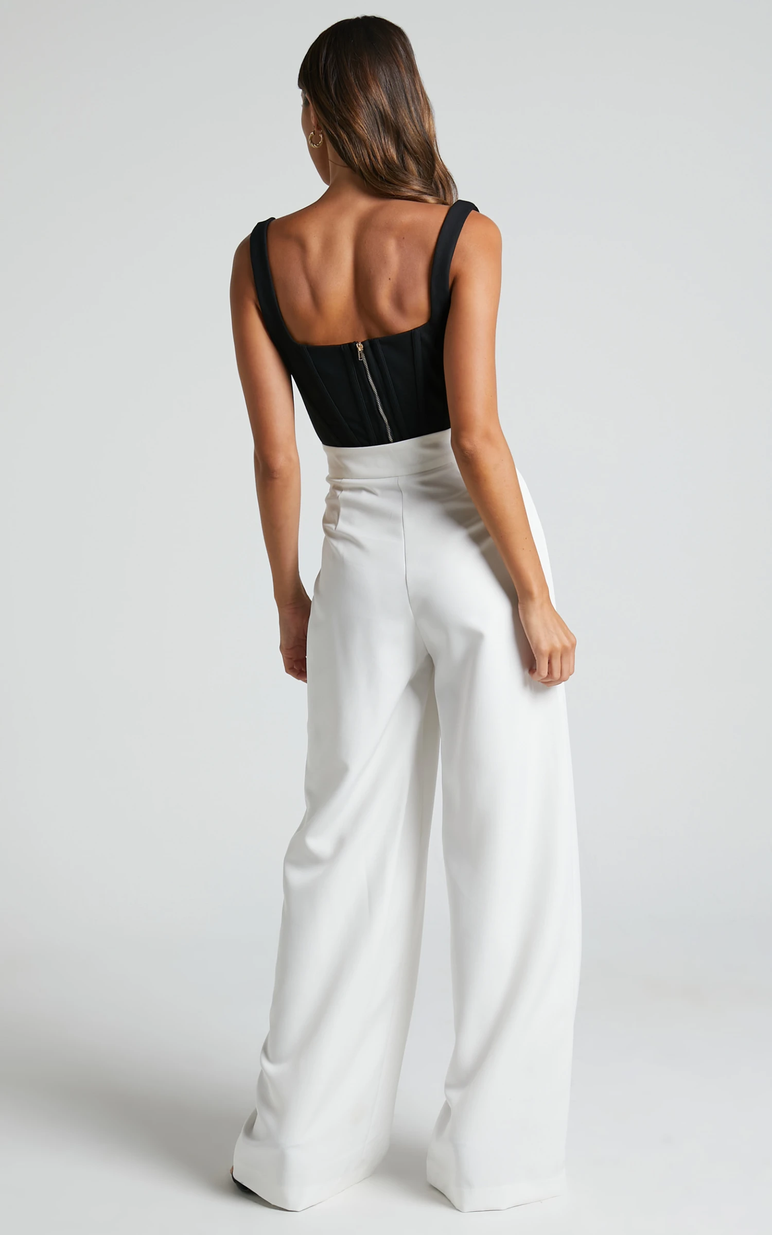 Showpo Maida Pants - High Waisted Wide Leg Pants In White 8 Showpo Maida Pants - High Waisted Wide Leg Pants In White - Image 8