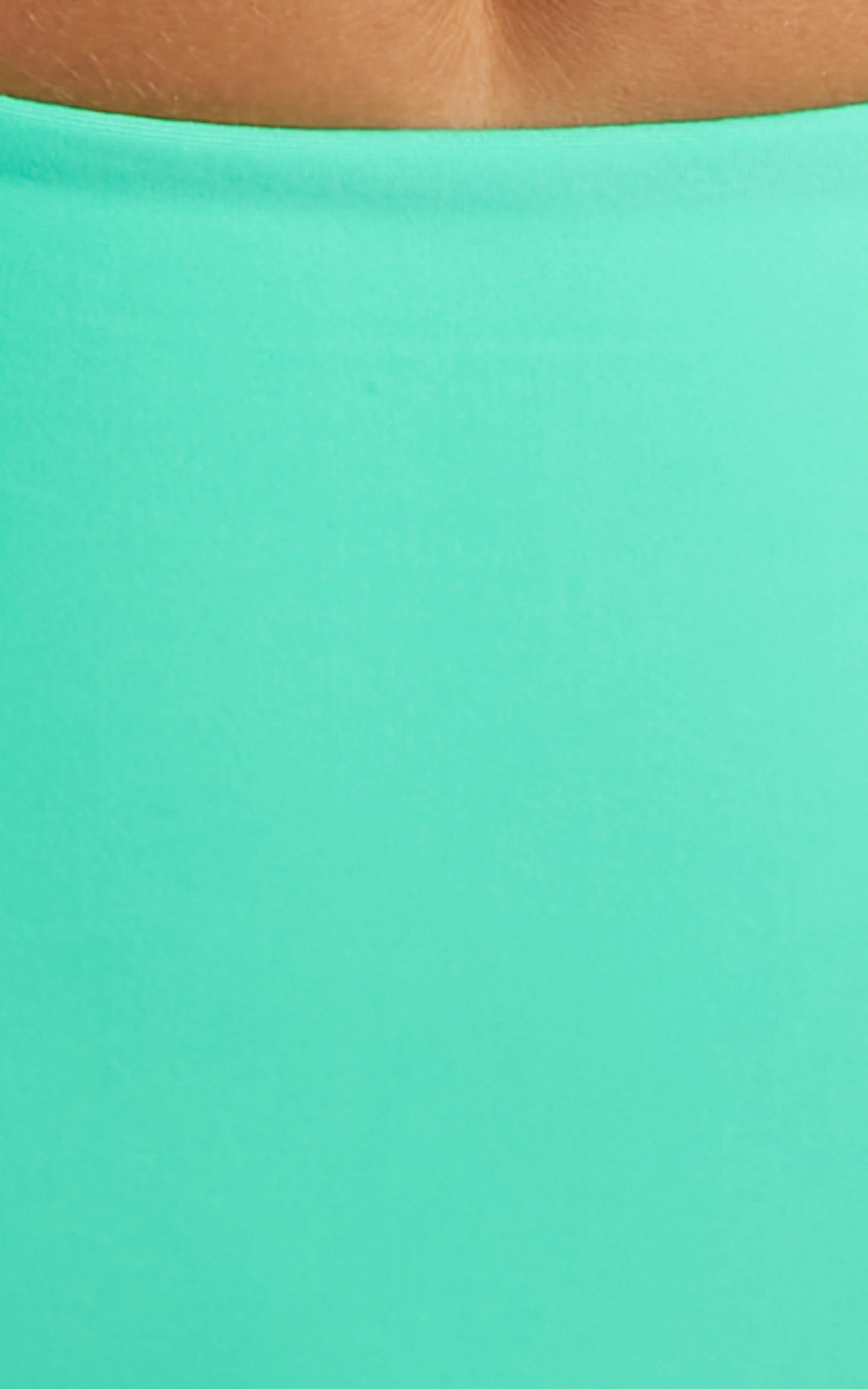 Showpo Majorca Bikini Top - Recycled Nylon Scoop Neck Top In Jade - Image 7