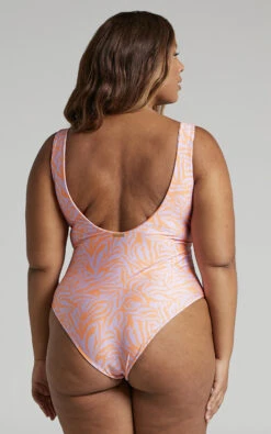 Showpo Malik Low Back One Piece In Shiny Zebra 14 Showpo Malik Low Back One Piece In Shiny Zebra -Showpo Women's Clothing Store Malik Recycled Nylon Low Back One Piece Swimsuit in Shiny Zebra 2528SS21090046022529 2