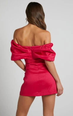 Showpo Manileen Twist Front Strapless Mini In Hot Pink 14 Showpo Manileen Twist Front Strapless Mini In Hot Pink -Showpo Women's Clothing Store Manileen Twist Front Strapless Mini in Hot Pink 9