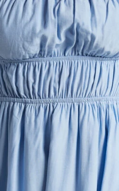 Showpo Maretta Stretch Waist Square Neck Mini Dress In Blue 15 Showpo Maretta Stretch Waist Square Neck Mini Dress In Blue -Showpo Women's Clothing Store Maretta Stretch Waist Square Neck Mini Dress in Blue 2528SD21080009012529 11