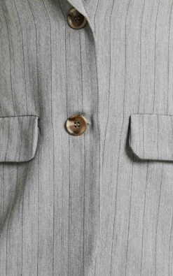 Showpo Maryanne Oversized Blazer In Grey Stripe 17 Showpo Maryanne Oversized Blazer In Grey Stripe -Showpo Women's Clothing Store Maryanne Oversized Blazer in Grey Stripe 9
