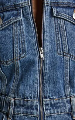 Showpo Mauriel Playsuit - Recycled Cotton Utility Playsuit In Dark Blue 15 Showpo Mauriel Playsuit - Recycled Cotton Utility Playsuit In Dark Blue -Showpo Women's Clothing Store Mauriel Playsuit Recycled Cotton Utility Playsuit in Dark Blue 8