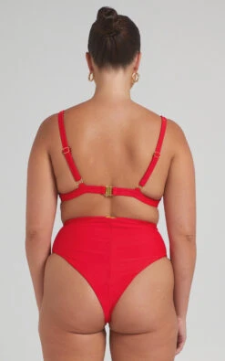 Showpo Nami High Waisted Bottom S In Recycled Nylon In Red 12 Showpo Nami High Waisted Bottom S In Recycled Nylon In Red -Showpo Women's Clothing Store Mikayla x Lucy x Anthony 18.10.2117622