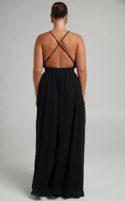 Showpo Shes A Delight Maxi Dress In Black -Showpo Women's Clothing Store Mikayla x Sarah x Anthony 23.12.2173088