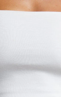 Showpo Modern Gal Cami Crop In White -Showpo Women's Clothing Store Modern Gal Top in White 10