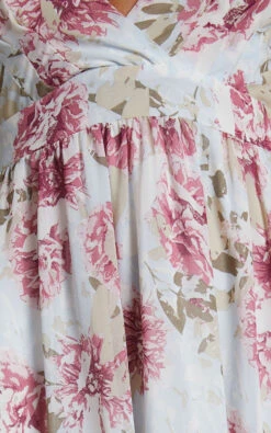 Showpo Namrah Formal Maxi Dress In White Floral 13 Showpo Namrah Formal Maxi Dress In White Floral -Showpo Women's Clothing Store Namrah Formal Maxi Dress in White Floral 8