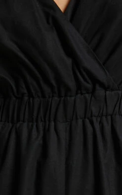 Showpo Nayamae Playsuit - Plunge Neck Tie Strap Playsuit In Black 13 Showpo Nayamae Playsuit - Plunge Neck Tie Strap Playsuit In Black -Showpo Women's Clothing Store Nayamae Playsuit Plunge Neck Tie Strap Playsuit in Black 8