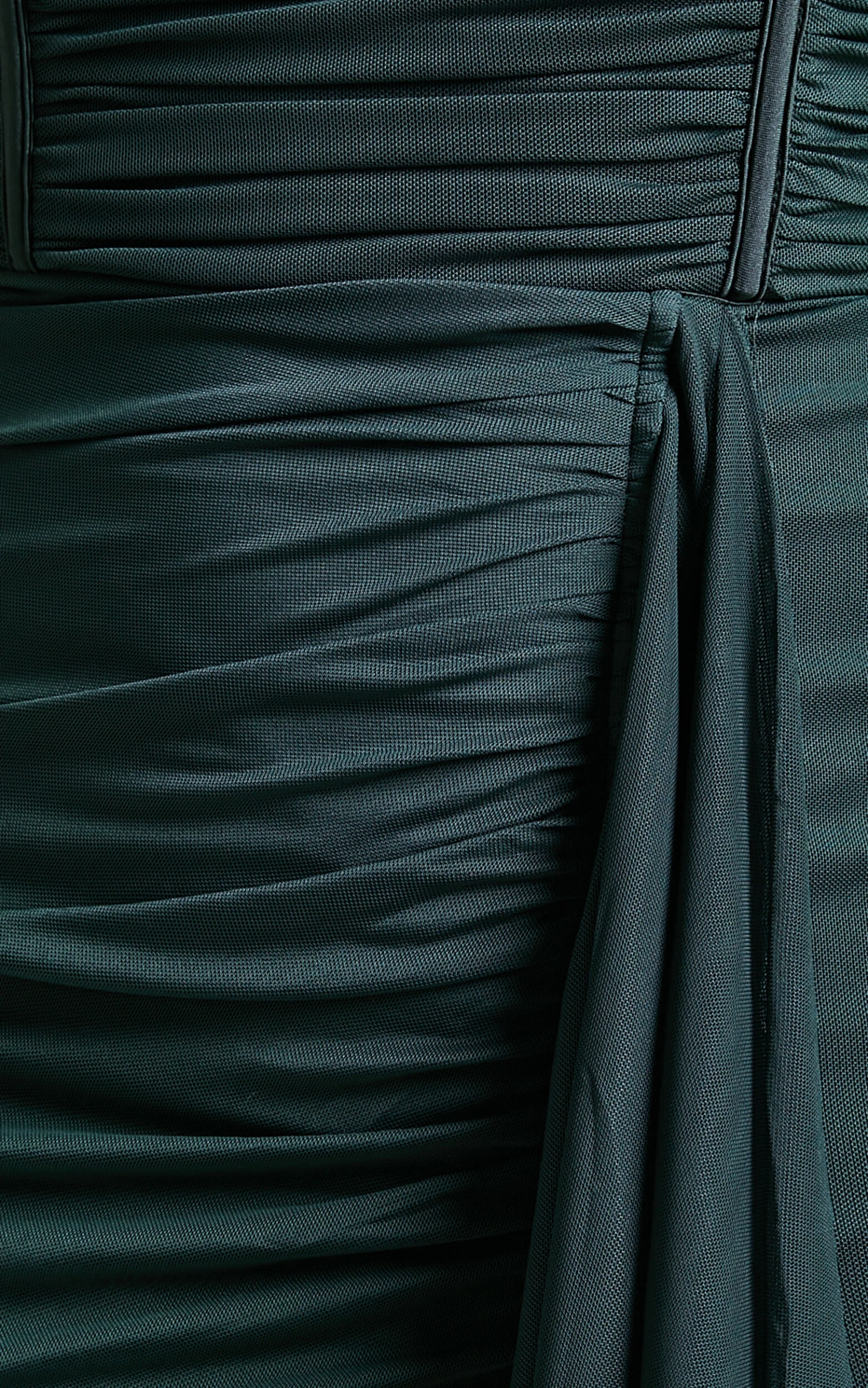 Showpo Nora Corset Detailing Dress In Emerald 9 Showpo Nora Corset Detailing Dress In Emerald - Image 9