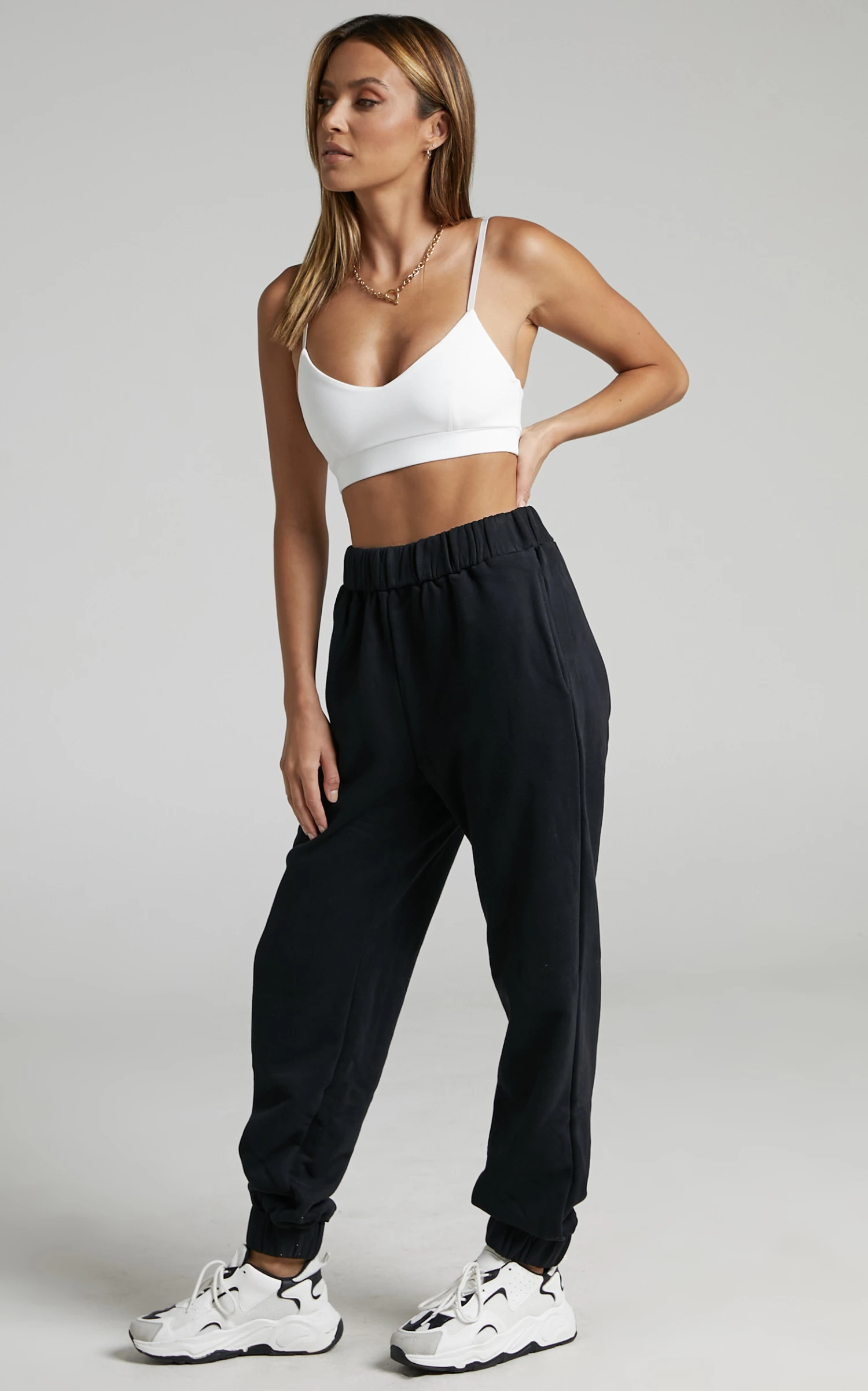 Showpo Orochie Scoop Neck Bralette In White 4 Showpo Orochie Scoop Neck Bralette In White - Image 4