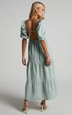 Showpo Palmer Dress In Sage 16 Showpo Palmer Dress In Sage -Showpo Women's Clothing Store Palmer Dress in Sage 2528SD20010063082529 6