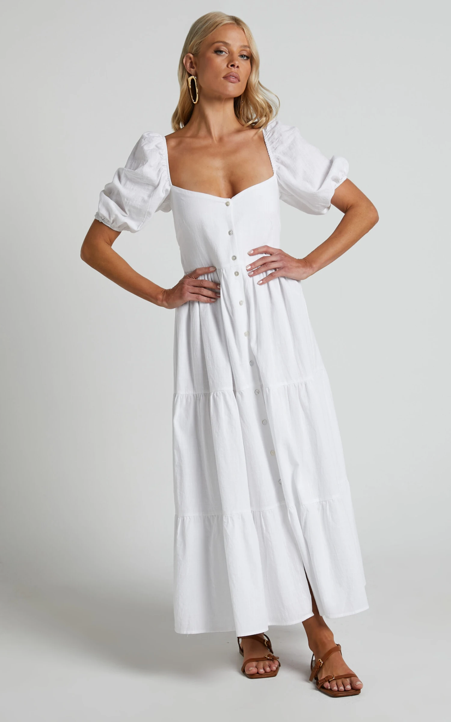 Showpo Palmer Dress In White 7 Showpo Palmer Dress In White - Image 7