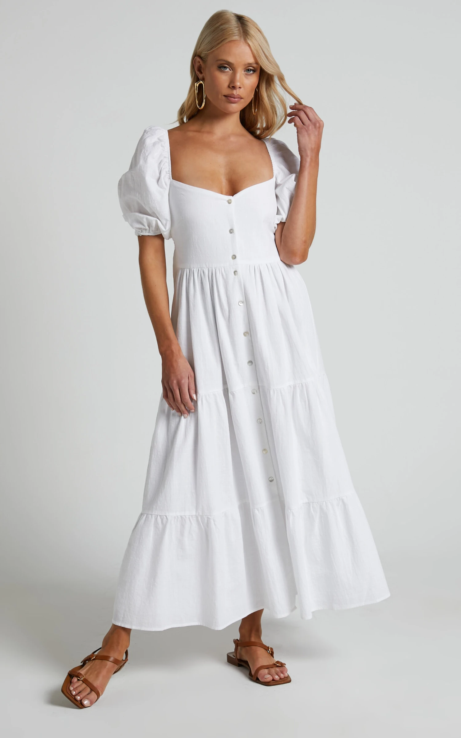 Showpo Palmer Dress In White 4 Showpo Palmer Dress In White - Image 4