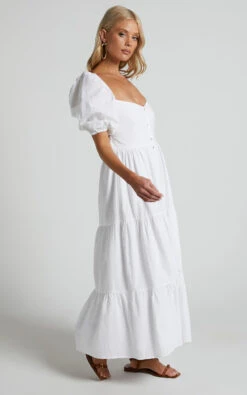 Showpo Palmer Dress In White 14 Showpo Palmer Dress In White -Showpo Women's Clothing Store Palmer Dress in White 4