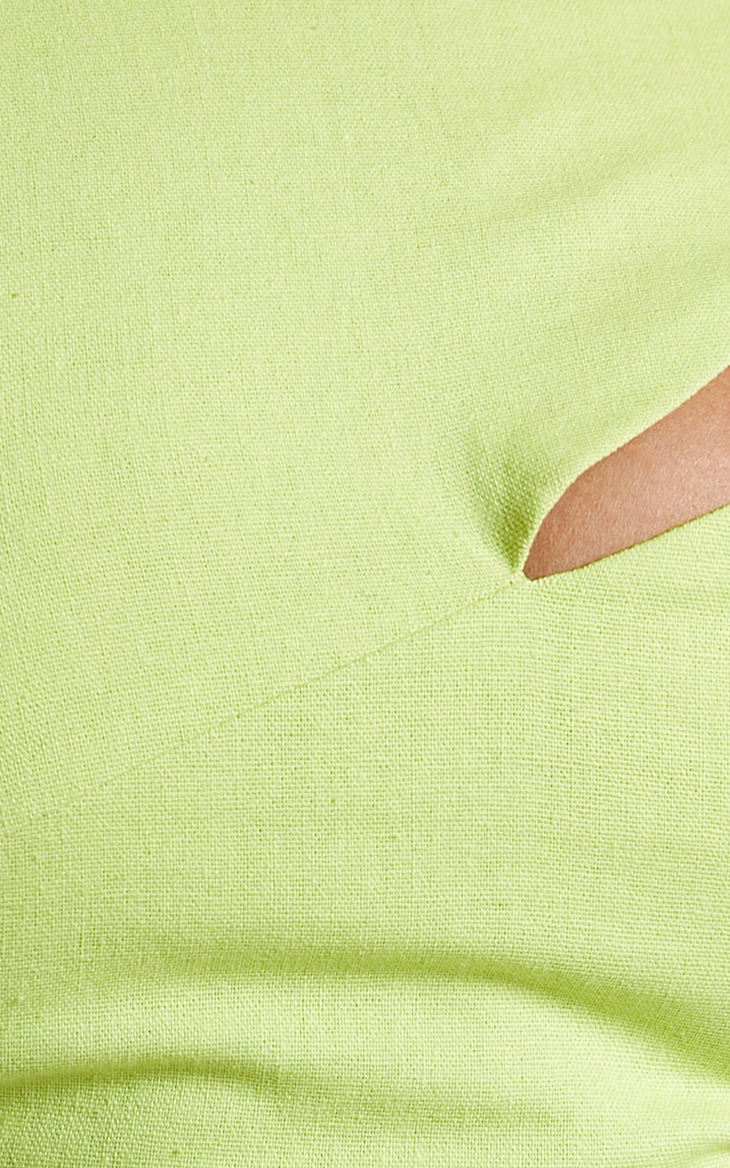 Showpo Patchico Split Bust Crop Top In Lime 9 Showpo Patchico Split Bust Crop Top In Lime - Image 9