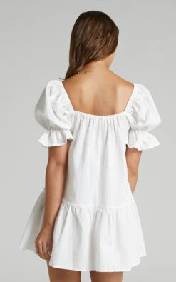 Showpo Poppy Dress In White -Showpo Women's Clothing Store Poppy Dress in White 2528SD21060096012529 11