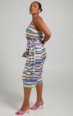 Showpo Lejia Wrap Midi Skirt With Belt Tie In Multi Stripe Satin 14 Showpo Lejia Wrap Midi Skirt With Belt Tie In Multi Stripe Satin -Showpo Women's Clothing Store RHEANNA X LUCY X ANTHONY 12.11.2143177