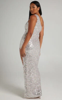 Showpo Jowellen High Split One Shoulder Maxi Dress In Multi Sequin 16 Showpo Jowellen High Split One Shoulder Maxi Dress In Multi Sequin -Showpo Women's Clothing Store RHEANNA X LUCY X ANTHONY 25.11.2151190