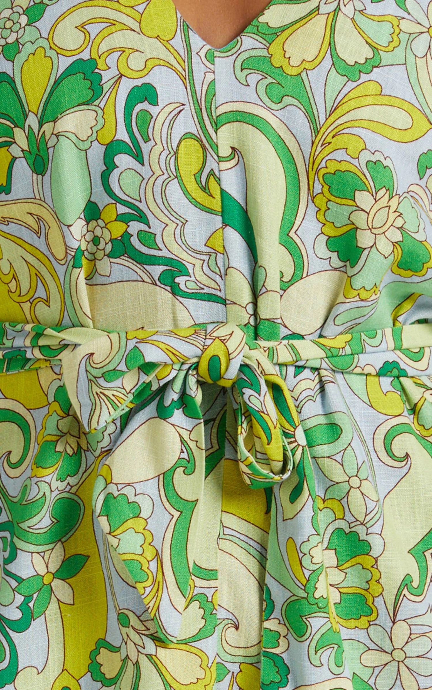 Showpo Gianna Balloon Sleeve Mini Dress In California Dreamin 9 Showpo Gianna Balloon Sleeve Mini Dress In California Dreamin - Image 9