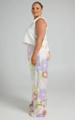 Showpo Leighton High Waisted Wide Leg Pants In Lumiere Floral -Showpo Women's Clothing Store RILEY X LUCY X ANTHONY 26.11.2154981