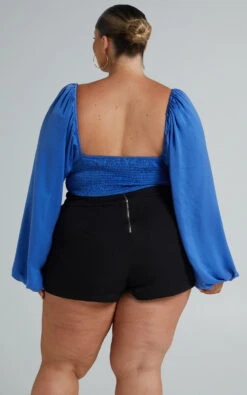 Showpo Delia Long Sleeve Blouse In Blue 15 Showpo Delia Long Sleeve Blouse In Blue -Showpo Women's Clothing Store RILEY X LUCY X ANTHONY 29.10.2132118