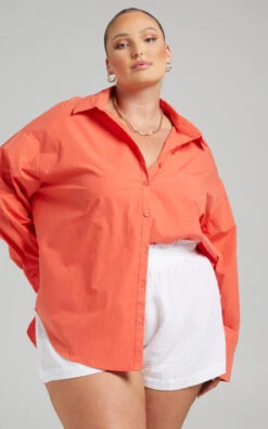 Showpo Terah Shirt In Oxy Fire -Showpo Women's Clothing Store RILEY X SBMB X ANTHONY 07.12.2162325