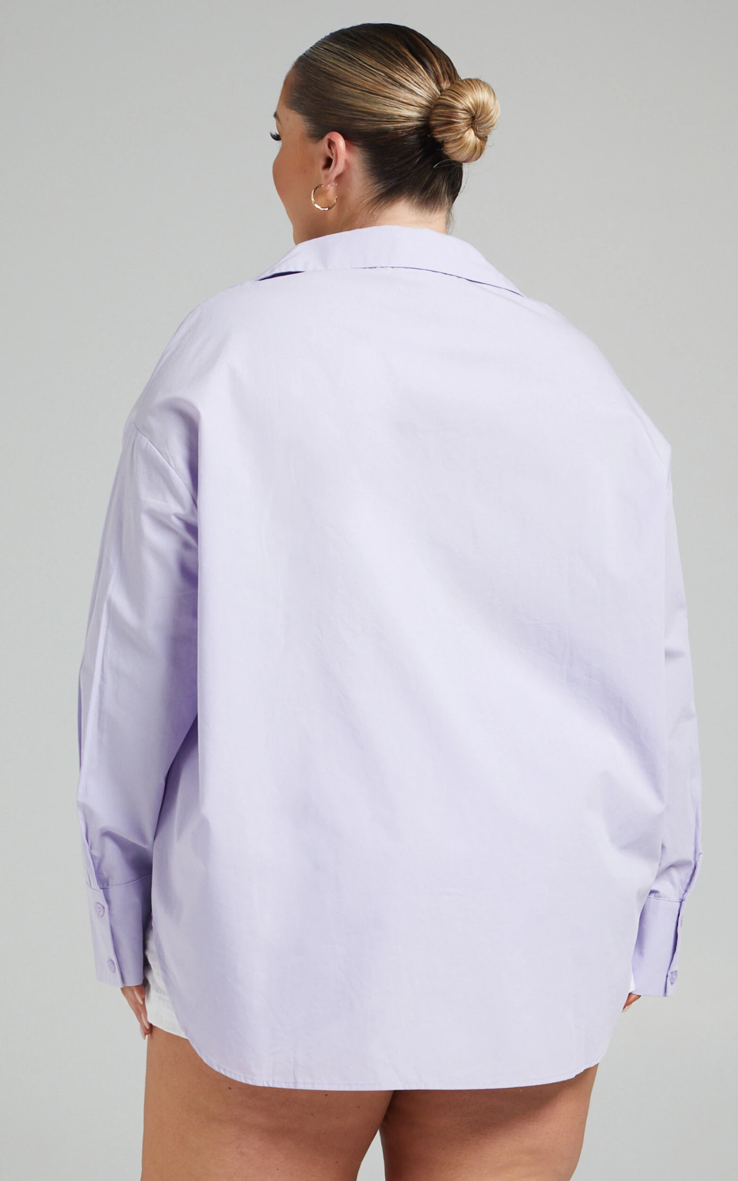 Showpo Terah Shirt In Lilac 7 Showpo Terah Shirt In Lilac - Image 7
