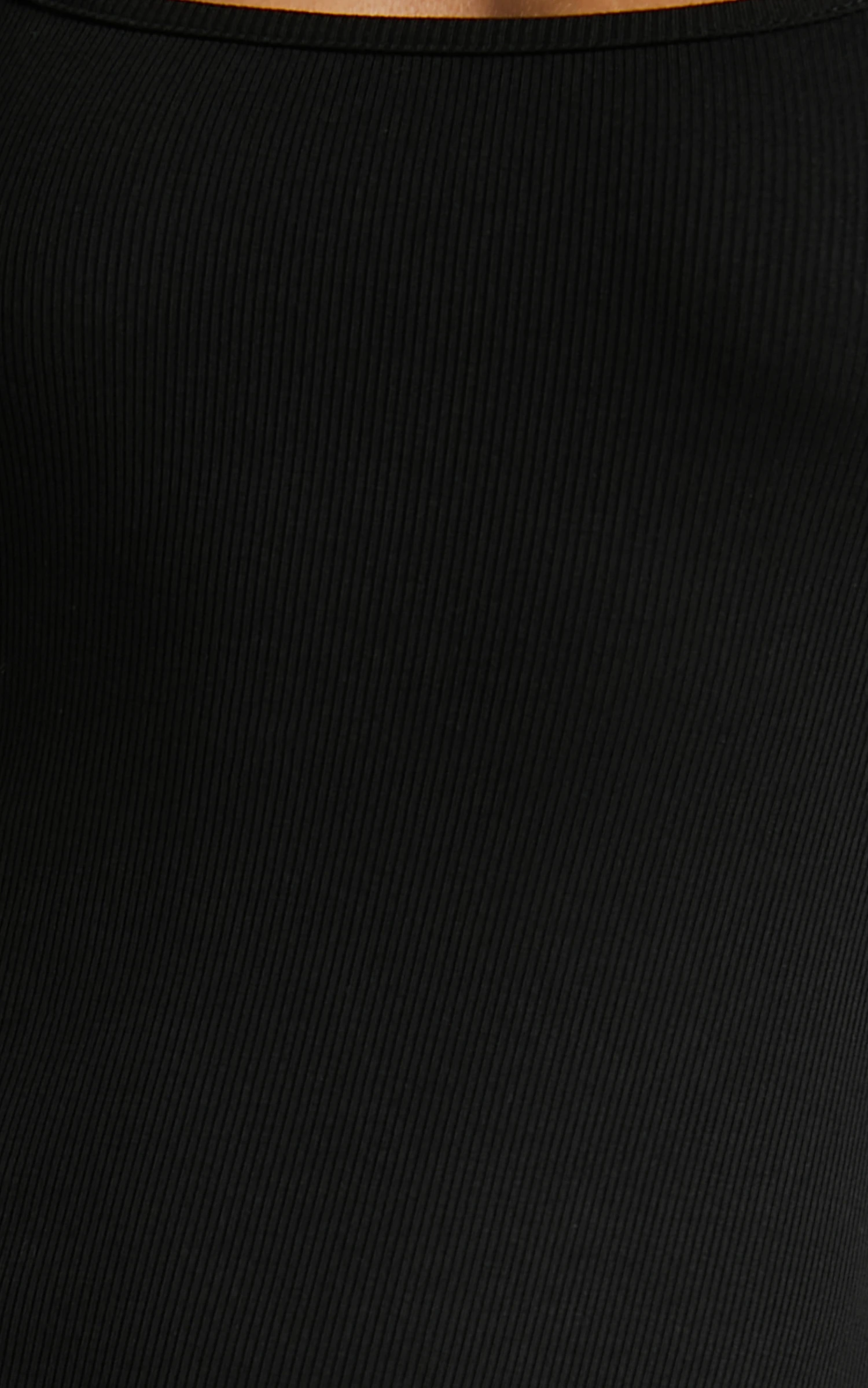 Showpo Reyneth Low Back Bodycon Rib Midi Dress In Black 8 Showpo Reyneth Low Back Bodycon Rib Midi Dress In Black - Image 8