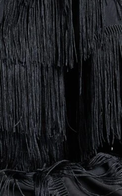 Showpo Rhizza Fringed Jacket In Black -Showpo Women's Clothing Store Rhizza Fringed Jacket in Black 9