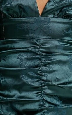Showpo Richmond Long Sleeve Ruched Mini Dress In Emerald 17 Showpo Richmond Long Sleeve Ruched Mini Dress In Emerald -Showpo Women's Clothing Store Richmond Long Sleeve Ruched Mini Dress in Emerald SD21020060 255