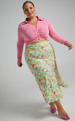 Showpo Dannie Floral Midi Skirt In Posey Floral 15 Showpo Dannie Floral Midi Skirt In Posey Floral -Showpo Women's Clothing Store Riley x Lucy x Anthony 10.11.2139447