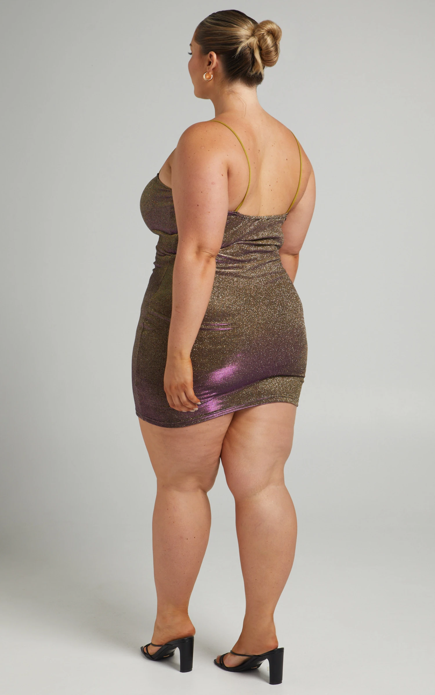 Showpo Anathea Iridescent Bodycon Mini Dress In Multi 6 Showpo Anathea Iridescent Bodycon Mini Dress In Multi - Image 6